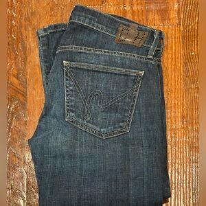 CITIZENS OF HUMANITY AVA low rise straight leg, size 26 women’s